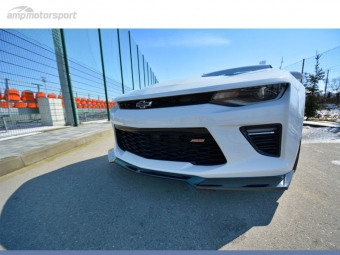 SPOILER DELANTERO DESCATALOGADO CHEVROLET CAMARO 6 NEGRO MATE