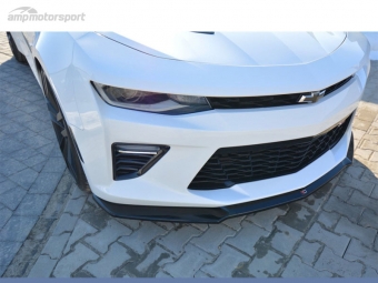 SPOILER LIP DIANTEIRO CHEVROLET CAMARO 6 PRETO BRILHANTE