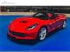 SPOILER DELANTERO DESCATALOGADO CHEVROLET CORVETTE C7 NEGRO BRILLO