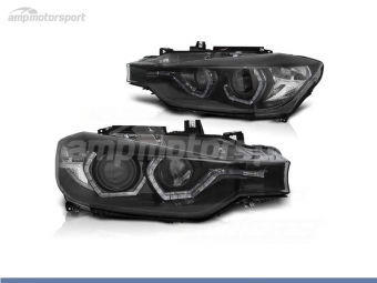 FAROIS DIANTEIROS ANGEL EYE LED DRL PARA BMW SERIE 3 F30 / F31 / BERLINA / TOURING