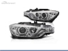 FAROIS DIANTEIROS ANGEL EYE LED DRL PARA BMW SERIE 3 F30 / F31 / BERLINA / TOURING