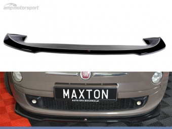 SPOILER LIP DIANTEIRO DESCONTINUADO FIAT 500 PRETO FOSCO