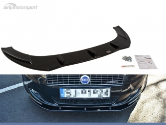 SPOILER LIP DIANTEIRO DESCONTINUADO FIAT GRANDE PUNTO PRETO FOSCO