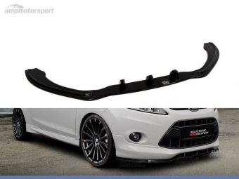 SPOILER DELANTERO FORD FIESTA MK7 LOOK CARBONO