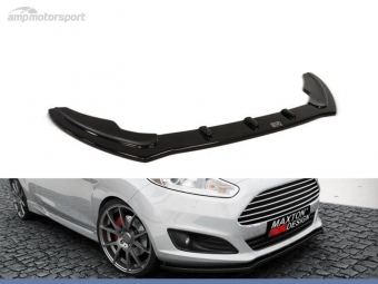 SPOILER LIP DIANTEIRO DESCONTINUADO FORD FIESTA MK7 PRETO FOSCO