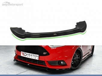 SPOILER LIP DIANTEIRO DESCONTINUADO FORD FIESTA ST MK7 PRETO FOSCO