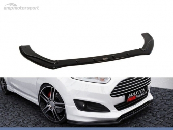SPOILER LIP DIANTEIRO DESCONTINUADO FORD FIESTA MK7 PRETO FOSCO