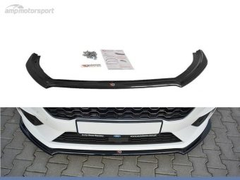 SPOILER DELANTERO FORD FIESTA MK8 LOOK CARBONO