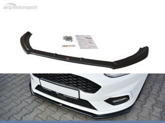 SPOILER DELANTERO FORD FIESTA MK8 LOOK CARBONO