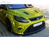 SPOILER LIP DIANTEIRO DESCONTINUADO FORD FOCUS RS MK2 PRETO BRILHANTE