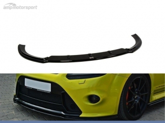 SPOILER LIP DIANTEIRO DESCONTINUADO FORD FOCUS RS MK2 PRETO FOSCO