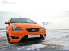 SPOILER LIP DIANTEIRO DESCONTINUADO FORD FOCUS ST MK2 PRETO FOSCO