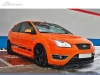 SPOILER LIP DIANTEIRO DESCONTINUADO FORD FOCUS ST MK2 PRETO FOSCO