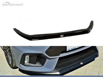 SPOILER LIP DIANTEIRO DESCONTINUADO FORD FOCUS RS MK3 PRETO FOSCO