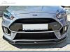 SPOILER LIP DIANTEIRO DESCONTINUADO FORD FOCUS RS MK3 PRETO BRILHANTE