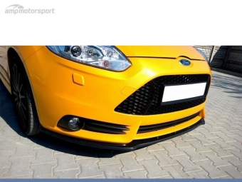 SPOILER LIP DIANTEIRO DESCONTINUADO FORD FOCUS ST MK3 PRETO FOSCO