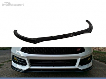 SPOILER DELANTERO DESCATALOGADO FORD FOCUS ST MK3 NEGRO BRILLO