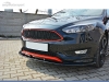 SPOILER LIP DIANTEIRO DESCONTINUADO FORD FOCUS ST-LINE MK3 PRETO FOSCO