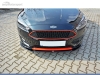 SPOILER LIP DIANTEIRO DESCONTINUADO FORD FOCUS ST-LINE MK3 PRETO FOSCO