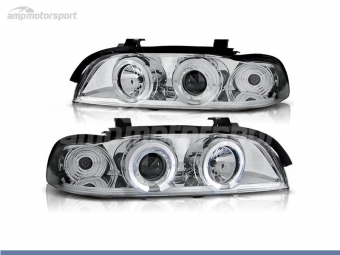 FAROIS DIANTEIROS ANGEL EYE PARA BMW SERIE 5 E39 / BERLINA / TOURING