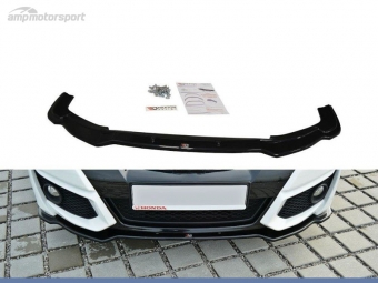 SPOILER LIP DIANTEIRO DESCONTINUADO HONDA CIVIC MK9 PRETO FOSCO
