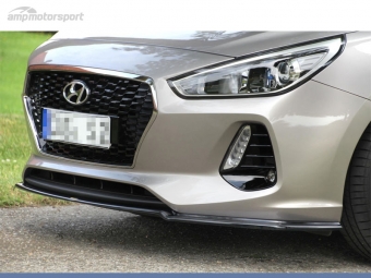 SPOILER DELANTERO HYUNDAI I30 LOOK CARBONO