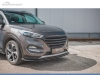 SPOILER LIP DIANTEIRO DESCONTINUADO HYUNDAI TUCSON PRETO FOSCO