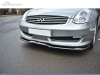 SPOILER DELANTERO INFINITI G35 LOOK CARBONO