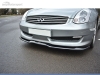 SPOILER LIP DIANTEIRO DESCONTINUADO INFINITI G35 LOOK CARBONO