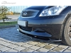 SPOILER DELANTERO INFINITI G37 NEGRO BRILLO