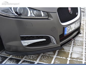 SPOILER DELANTERO DESCATALOGADO JAGUAR XF X250 NEGRO MATE