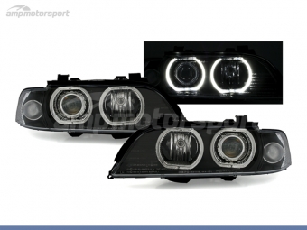 FAROIS DIANTEIROS ANGEL EYE LED PARA BMW SERIE 5 E39 / BERLINA / TOURING