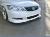 SPOILER LIP DIANTEIRO DESCONTINUADO LEXUS GS 300 PRETO FOSCO