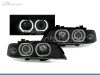 FAROIS DIANTEIROS ANGEL EYE LED XENON PARA BMW SERIE 5 E39 / BERLINA / TOURING