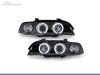 FAROS DELANTEROS OJOS DE ANGEL CCFL PARA BMW SERIE 5 E39 / BERLINA / TOURING