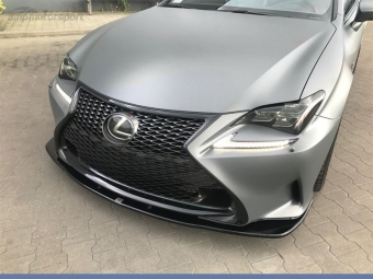 SPOILER DELANTERO LEXUS RC LOOK CARBONO