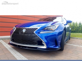 SPOILER DELANTERO LEXUS RC LOOK CARBONO