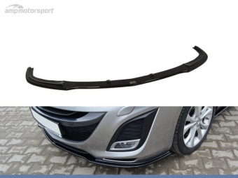 SPOILER LIP DIANTEIRO DESCONTINUADO MAZDA 3 PRETO FOSCO