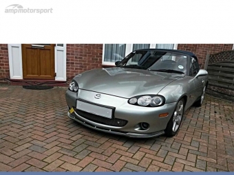 SPOILER LIP DIANTEIRO DESCONTINUADO MAZDA MX5 NB PRETO BRILHANTE