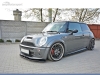 SPOILER LIP DIANTEIRO DESCONTINUADO MINI R53 COOPER S JCW PRETO BRILHANTE