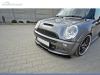 SPOILER LIP DIANTEIRO DESCONTINUADO MINI R53 COOPER S JCW PRETO BRILHANTE