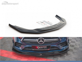 SPOILER LIP DIANTEIRO MERCEDES A W177 A35 AMG LOOK CARBONO