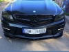 SPOILER LIP DIANTEIRO DESCONTINUADO MERCEDES C W204 C63 AMG PRETO FOSCO