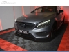 SPOILER LIP DIANTEIRO DESCONTINUADO MERCEDES C W205 COUPE PRETO FOSCO