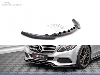 SPOILER DELANTERO DESCATALOGADO MERCEDES C W205 NEGRO BRILLO