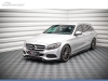 SPOILER DELANTERO DESCATALOGADO MERCEDES C W205 NEGRO BRILLO
