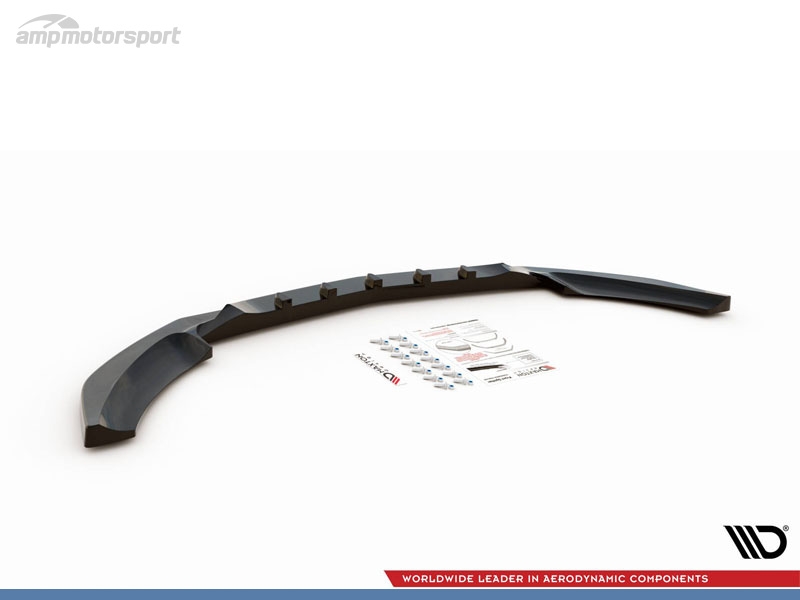 SPOILER DELANTERO MERCEDES C W203 NEGRO BRILLO - AMP Motorsport