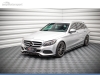 SPOILER DELANTERO DESCATALOGADO MERCEDES C W205 NEGRO MATE