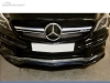 SPOILER DELANTERO MERCEDES CLA C117 45 AMG NEGRO BRILLO