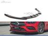 SPOILER DELANTERO MERCEDES CLA C118 NEGRO BRILLO